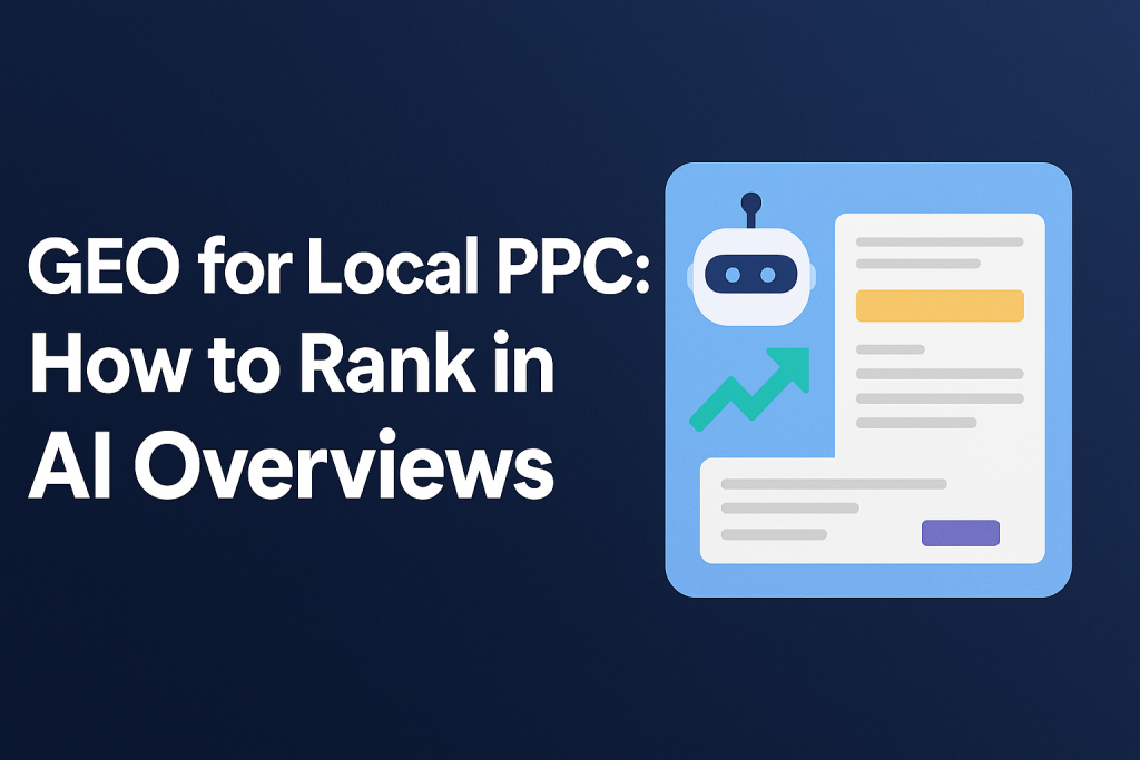 GEO for Local PPC