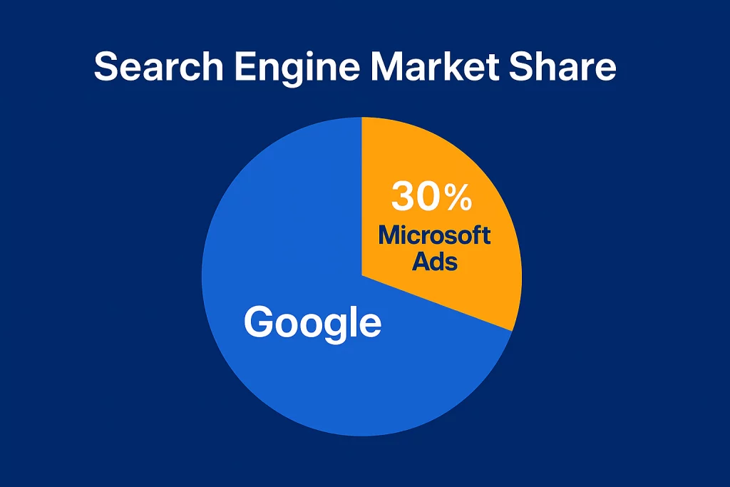 Google vs Microsoft Ads Market Share