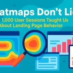 Heatmaps Don’t Lie What 1,000 User Sessions Taught Us About Landing Page Behavior