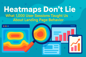 Heatmaps Don’t Lie What 1,000 User Sessions Taught Us About Landing Page Behavior