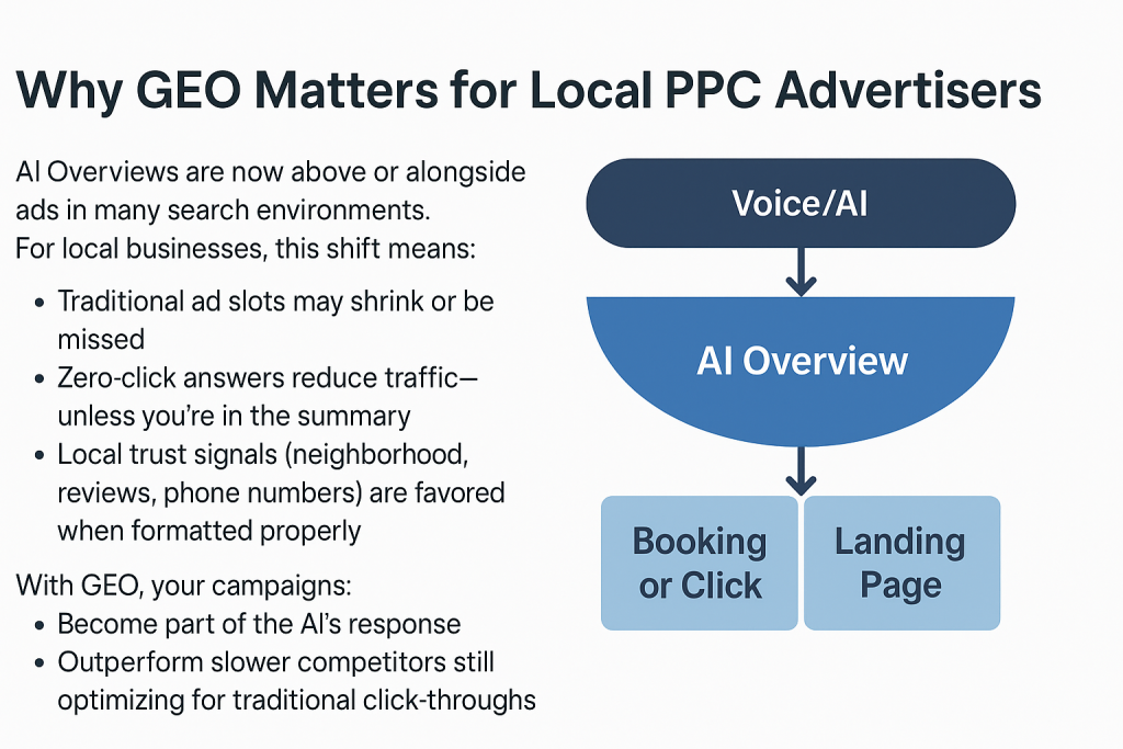 Why GEO matters for local PPC campaigns
