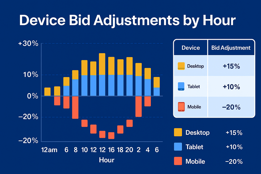 Google Ads Hourly Bid Modifiers Los Angeles