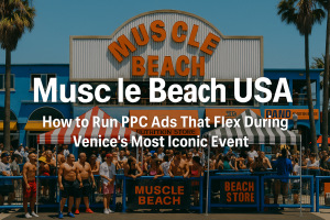 Muscle Beach USA How to Run PPC Ads That Flex During Venice’s Most Iconic Event