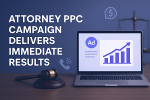 Attorney PPC Campaign Delivers Immediate Results