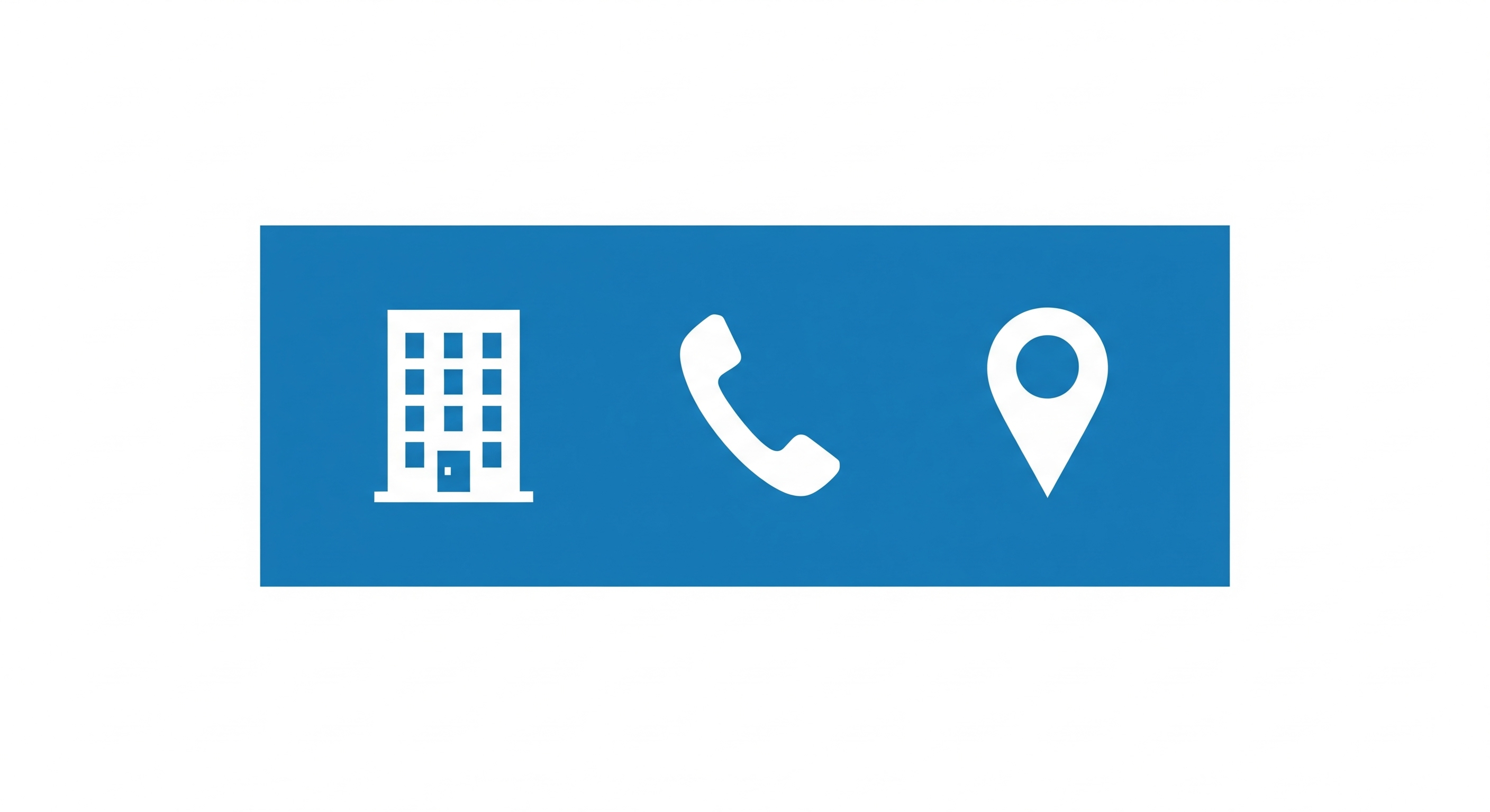 Step 1 illustration: defining canonical business name, address and phone